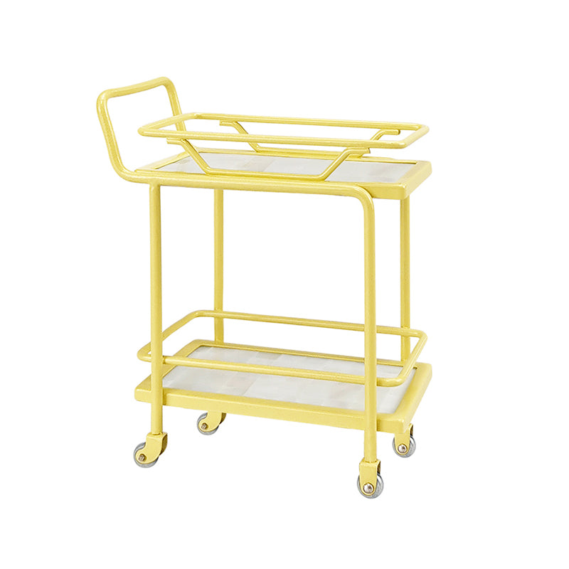 Sweet Trolley Dollhouse - Yellow 1/6 Scale Dollhouse Miniature